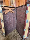 Hartmann Vintage Gibraltarized Wardrobe Steamer Trunk Antique Luggage