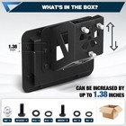 Jk Tire Carrier For 2007-2018 Jeep Wrangler Jk jku  Fits Up To 37  Spare Tire   
