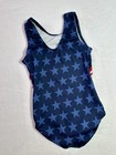 Gk Elite Gymnastics Leotard Patriotic Sequin Bling Team Usa Olympic Replica  Cs
