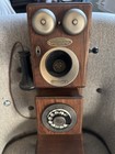 Western Electric Americana Edition Wall Telephone With Bells   Rotary Dial