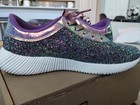 Women s Glitter Shoes Sparkly Lightweight Metallic Sequins Tennis Shoes
