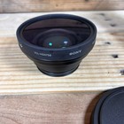 Sony Vcl-hg0758 Wide Conversion Lens W caps   Bag Japan