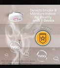Kidde P4010acsaq-wf Indoor Smoke Alarm W  Indoor Air Quality Monitor - White