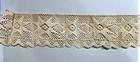 Antique Bobbin Cluny Lace Trim Edging White Star Motif  72  Long Vintage E