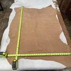 Beige Or Tan Pig Split Suede Leather Hide 0 6-0 8mm    2oz    8   10 Sf