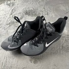 Nike Basketball Shoe Mens 8 Fly By Low Black Grey Athletic Sneaker