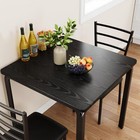 3 Piece Dining Table Set For 2  modern Kitchen Table And 2 Chairs Set Furniture