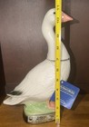 1979 Snow Goose Jim Beam Decanter Ceramic Empty Vintage Regal China