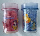 Disney Store Disney Princesses Double Layer Wall Glitter Cups 4 5  Trudeau