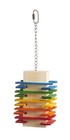 Prevue 60956 Bodacious Bites Bird Toy Multicolor Cage Entertainment Parrots