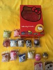 Hello Kitty   Friends 2007 Mcdonalds  Magnet Plush Toy Box 14 Pcs Set