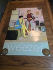 Rare Vintage Weezer  cartoon Superheroes  Promotional Poster adrian Tomine 22  34