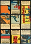 1966 Topps O-pee-chee Batman Blue Complete 44 Card Set Ex Puzzle Back Joker