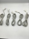 Lot Of 10   3 Prong Ac Power Cord Standard Electrical Cable Universal -6 Foot Rs