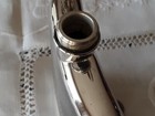 Mappin Webb Silverplate Hip Flask - Antique  12 Oz   