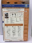 Freedom Aluminum Pet Door Medium 1lb - 40lb   New
