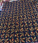 Vtg Colorful Granny Square  Afghan Blanket Throw Handmade Crocheted 65   x58   