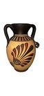 Handmade Pottery Vase Greek Copy Classic Period 500 Bc 5    Dionysus Urn