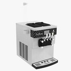 Commercial 3 Flavors Frozen Ice Cream Machine Stainless Steel Ice Cream Maker Us
