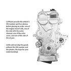 Auto Engine G4fd 1 6l Long Block Engine Assembly For 2012-2019 Hyundai Kia Gas