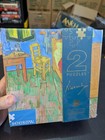 Lot Of 2 Vincent Van Gogh 500 Piece Puzzles Sealed By Seesaw Bedroom Wheat Field