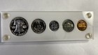 1961 Us Mint Silver Proof Set In Vintage Capital Holder 