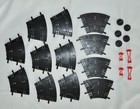 21 Lot Carrera Go 45   Curved Tracks High Bank   Supports 1 43 Slot Car Part F M