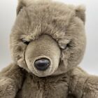 Applause Mackintosh Brown Teddy Bear 19  Plush Stuffed Animal Vintage 1987 Tag