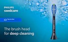 Philips Sonicare C3 Two In-one Premium Brush Heads  Black - 2x Pack  hx9042 95 
