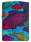 Zippo Fishy Design 540 Color Windproof Pocket Lighter  49352-095928