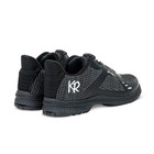 Kr Strikeforce Jet Ft Black silver Right Handed Wide Width Men s Bowling Shoes