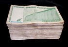 250 Pcs X Zimbabwe 25 Billion Dollar Agro Cheque Banknotes- 2008 Issue