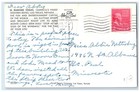 1956 El Rancho Vegas Hotel Exterior Building Windmill Las Vegas Nevada Postcard