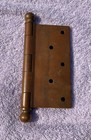 Vintage 5  X 2 1 8  Russwin Brass Ball Tip Door Hinge