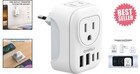 International Travel Plug Adapter  Charge 6 Devices  Perfect For    Beyond