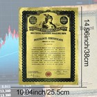  1000 German External Loan Bond 1924 Gold Foil Banknotes Collectibles With Uv