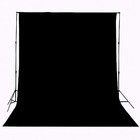 Durable Black Backdrop Fabric Photography Background Photo Video Studio Set New