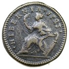 1723 3 5-fb 1 R-7 Wood s Hibernia Half Penny Colonial Copper Coin 1 2p