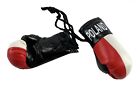 2-pk Mini Boxing Gloves Poland Country Pride National Flag Mma Car Mirror D  cor