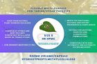 Acg Size 0 Hr Hpmc Clear Transparent Vegetarian Vegan Cellulose Pill Capsules