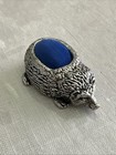 Vintage A E Williams Hedgehog Mole Sewing Pin Cushion Made In England