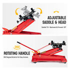 1000lbs Hydraulic Roll-under Transmission Floor Jack  1 2 Ton  Red