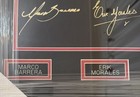 Julio Chavez Juan Marquez Marco Barrera Erik Morales Framed Signed 16x20 Photo