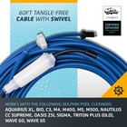 Dolphin Authentic Replacement Parts- Cable And Swivel Diy 9995873-diy M4  M5