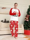 New Christmas Family Look Pajamas Santa Print Mother Father Kids Matching
