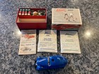 Vintage Schuco Tin Clockwork 3000 Telesteering Car In Blu Complete working boxed