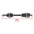 1590647 Rear Left   Right Cv Joint Axle For Polaris Rzr 200 21-26   Evap 23-26