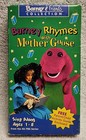 Barney Rhymes With Mother Goose Sing Along Vhs Video Tape 1993 Barney   Friends