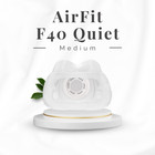 Resmed Airfit F40 Quiet Medium Replacement Cushion With Vent Ring - 64628