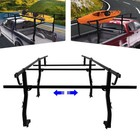 Adjustable Ladder Rack 1000 Lb Load Bearing Carbon Steel Wing Nuts Rope Hooks
